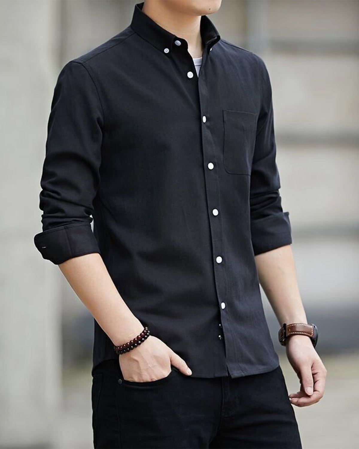 Mats - Casual Slim Fit Shirt for Men