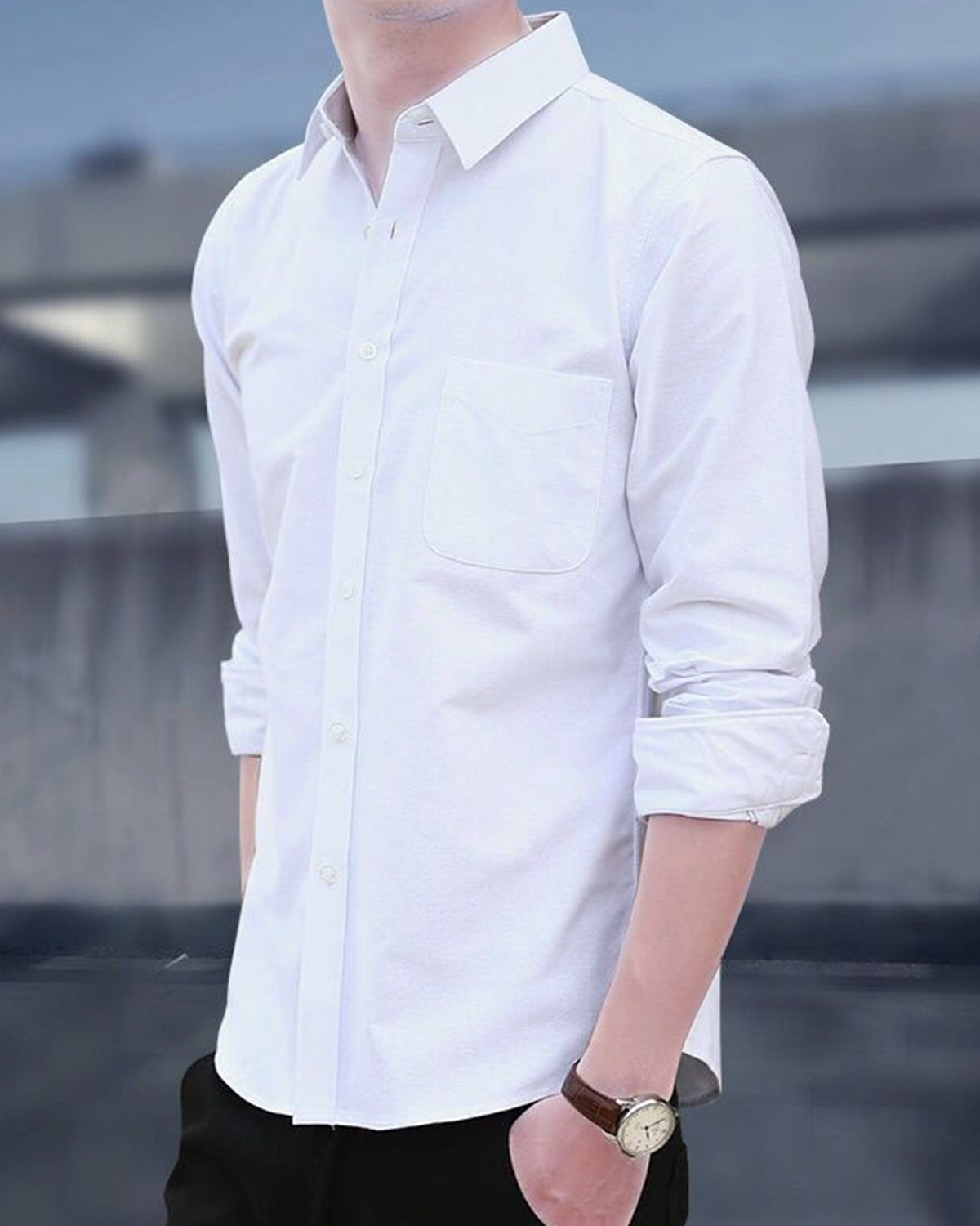 Mats - Casual Slim Fit Shirt for Men